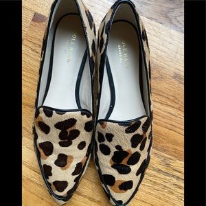 Cole Haan Leopard Flats